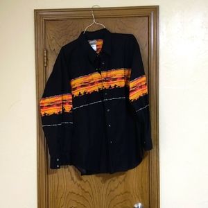 Men's button up shirt (Express Rider)